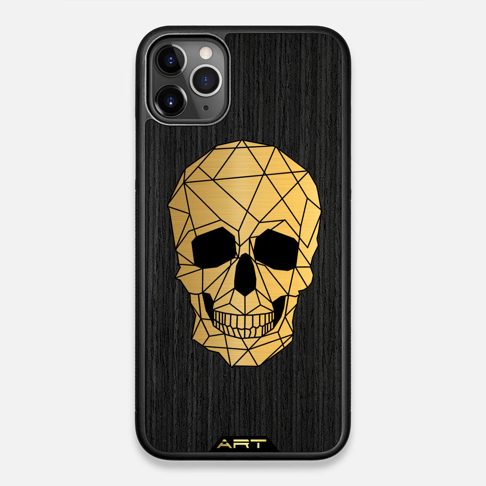 Calavera Geométrica Metálica