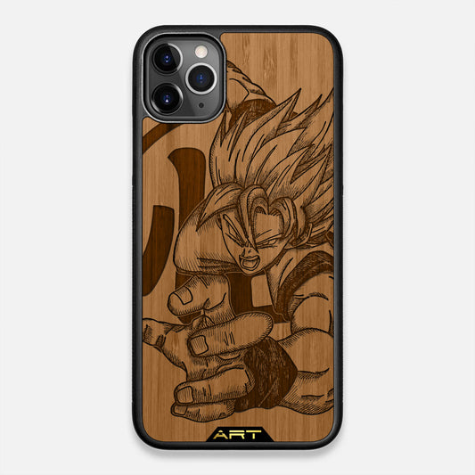 Gokú SSJ Bambú Grabado